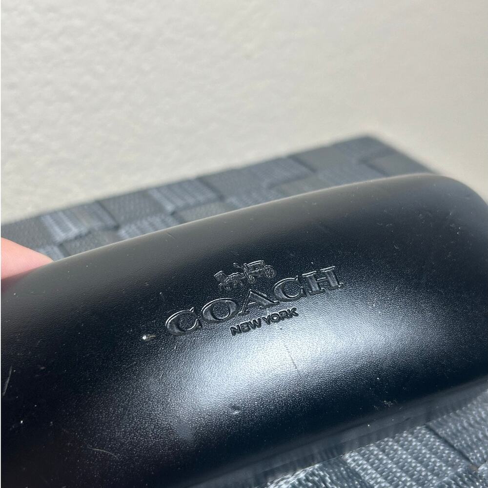 Coach Black Glasses Case Designer Sunglasses Eyewear Protective Case